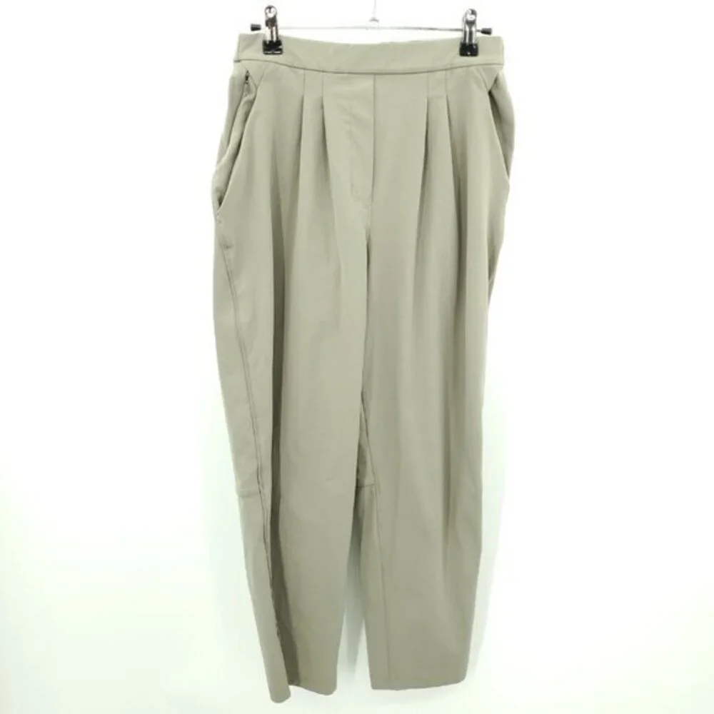Lululemon Essential High-Rise Trouser Sz 6 Carbon Dust Tan